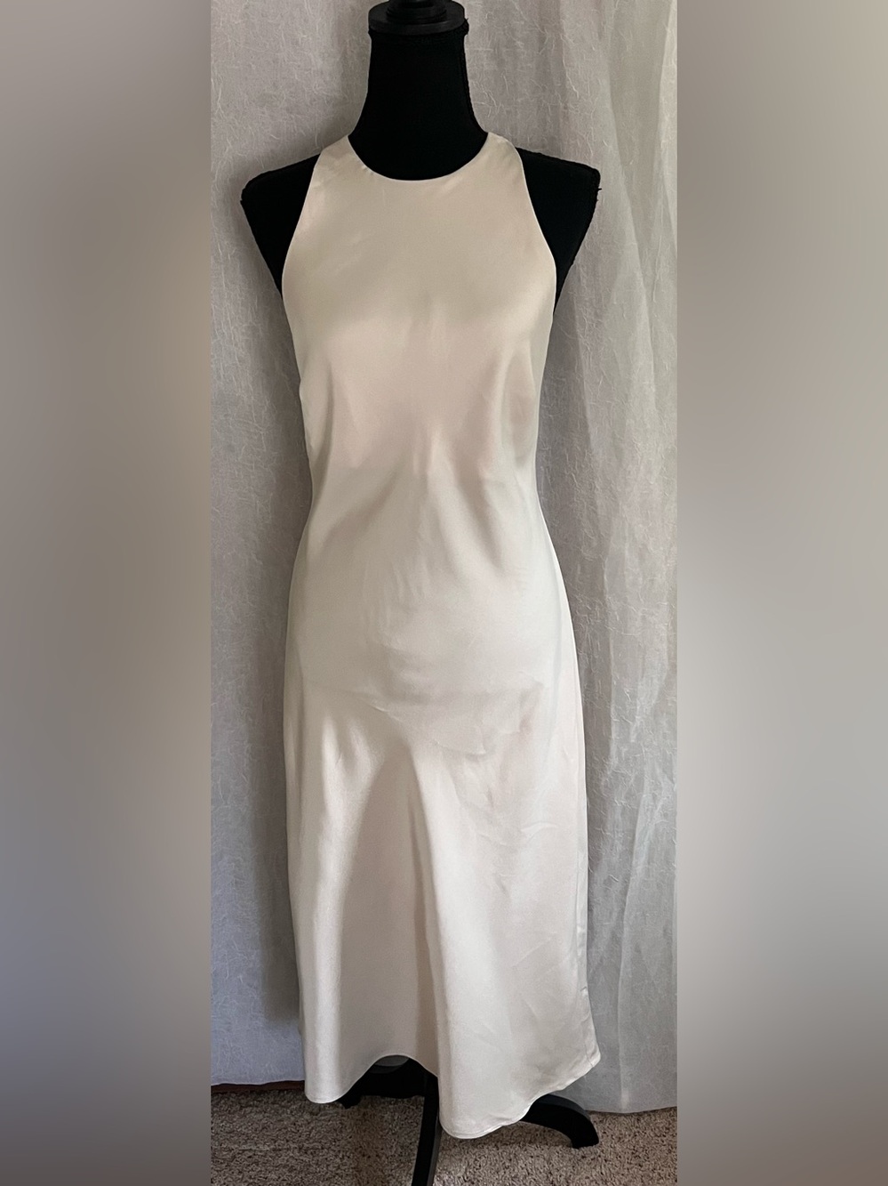 a new day Cream Halter maxi Dress